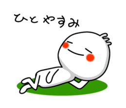 Japanese sweets DAIFUKU sticker #3215068