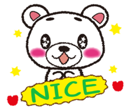 KUMANOMAKU(English version) sticker #3215186