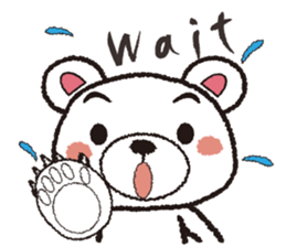 KUMANOMAKU(English version) sticker #3215201