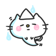 Busy cat sticker #3215299