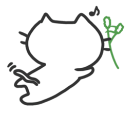 Busy cat sticker #3215306