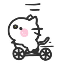 Busy cat sticker #3215310