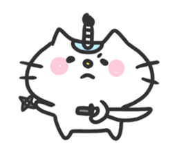 Busy cat sticker #3215311