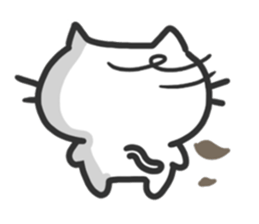 Busy cat sticker #3215312