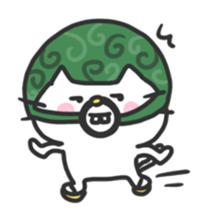 Busy cat sticker #3215317