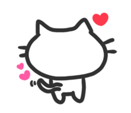 Busy cat sticker #3215319