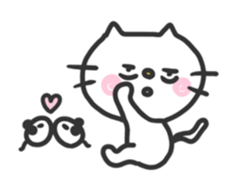 Busy cat sticker #3215331