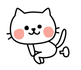 Sickly cat sticker #3215921