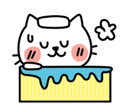 Sickly cat sticker #3215930