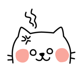 Sickly cat sticker #3215934