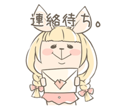 Girls Power Rabbit sticker #3215985