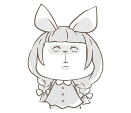 Girls Power Rabbit sticker #3216000