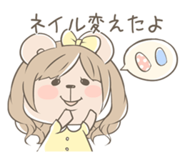 Girls Power Rabbit sticker #3216005