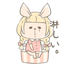 Girls Power Rabbit sticker #3216007