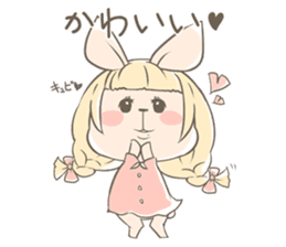 Girls Power Rabbit sticker #3216010