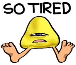 Muro - A walking mushroom sticker #3216260