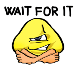 Muro - A walking mushroom sticker #3216264