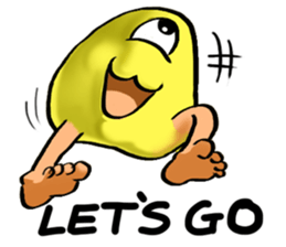 Muro - A walking mushroom sticker #3216271