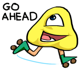 Muro - A walking mushroom sticker #3216275