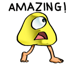 Muro - A walking mushroom sticker #3216280