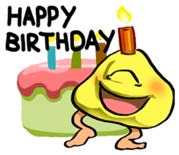 Muro - A walking mushroom sticker #3216284