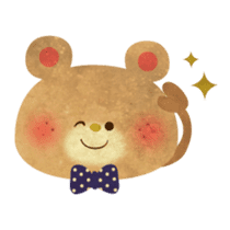 Basic! Animal face basic!1 sticker #3216408