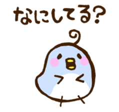 Snow White and Blue bird. sticker #3217081