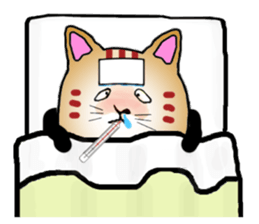 The fat tabby sticker #3217228