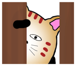 The fat tabby sticker #3217229