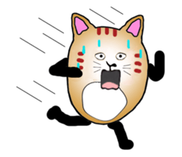 The fat tabby sticker #3217238
