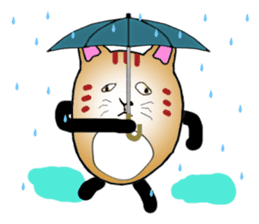 The fat tabby sticker #3217239