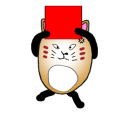 The fat tabby sticker #3217253