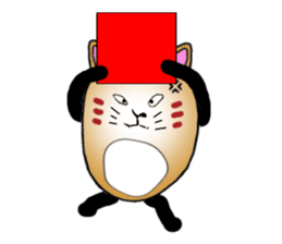 The fat tabby sticker #3217253