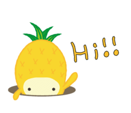 HAPPY FRUIT sticker #3217481