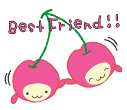 HAPPY FRUIT sticker #3217482