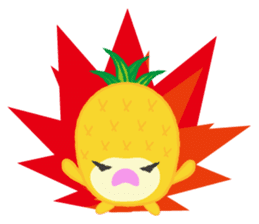 HAPPY FRUIT sticker #3217488