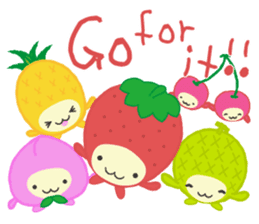 HAPPY FRUIT sticker #3217494