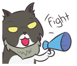 Browny Cat - Funny and Lucky Cat sticker #3217510