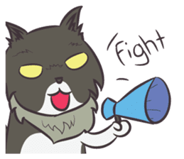 Browny Cat - Funny and Lucky Cat sticker #3217510