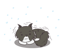 Browny Cat - Funny and Lucky Cat sticker #3217520