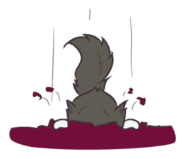 Browny Cat - Funny and Lucky Cat sticker #3217526