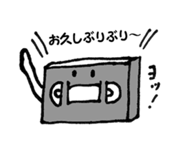 Japan nostalgic sticker #3217664