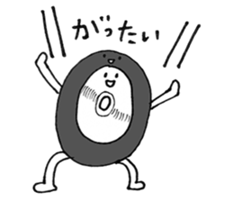 Japan nostalgic sticker #3217674