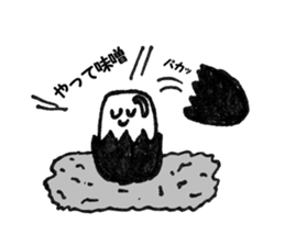 Japan nostalgic sticker #3217693