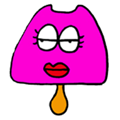 Pink selfish mushroom