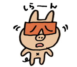 FUKUOKA PIG sticker #3218119