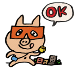 FUKUOKA PIG sticker #3218133