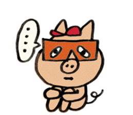 FUKUOKA PIG sticker #3218137