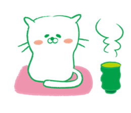 Lucky cat. Welcome cat. sticker #3218294