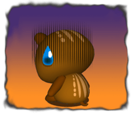 KIMOKAWA URIBOH 3D version sticker #3218468